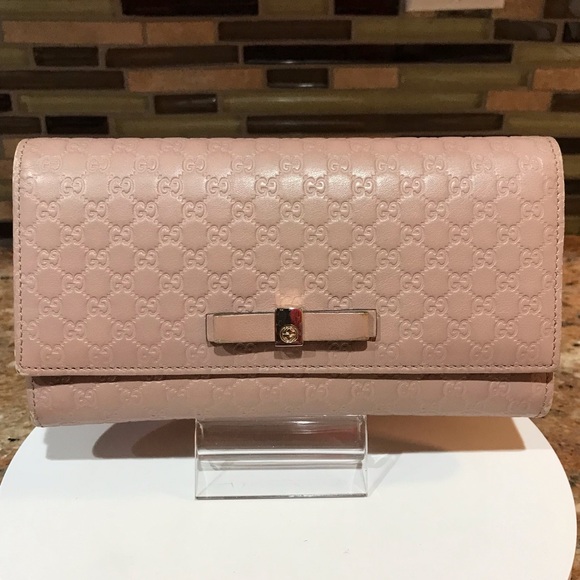 GUCCI Micro Guccissima Leather Continental Wallet 😍🌸💕 - Picture 1 of 17